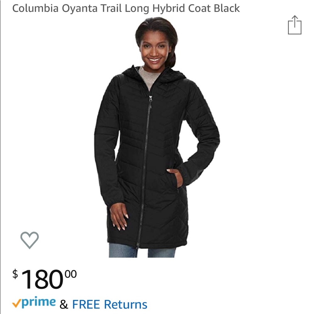 Columbia winter coat